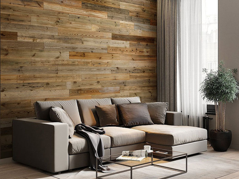 Simple DIY Wood Wall Treatment Ideas